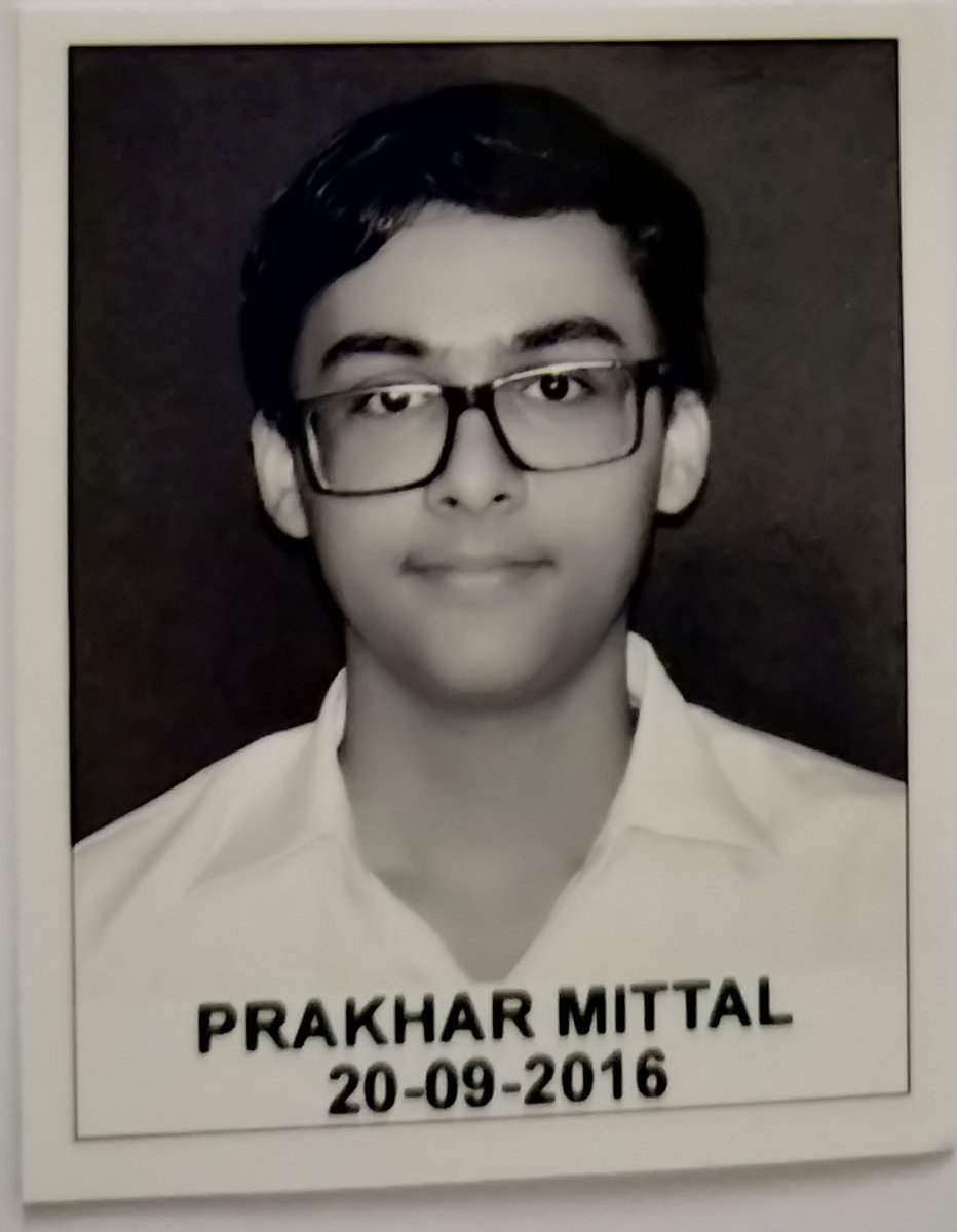 Prakhar Mittal CBSE class 10 topper