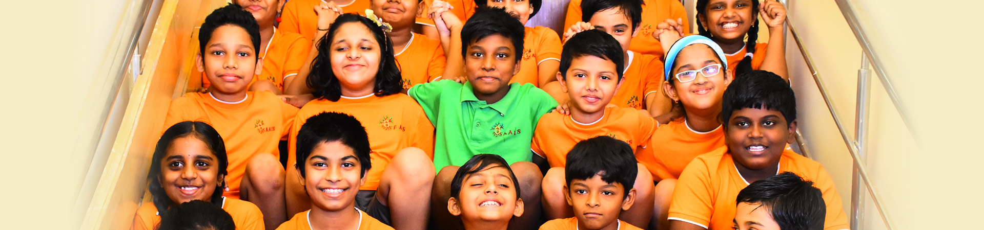 The students of Akshar Arbol International School, Chennai